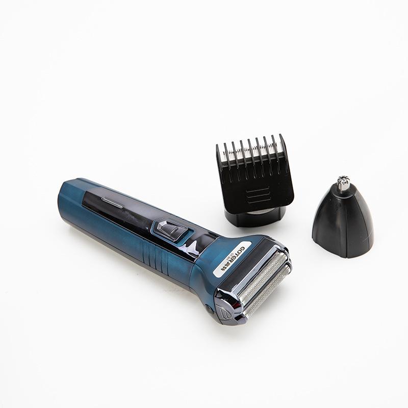Wholesale 9066 Electric Shaver Three-in-One Men's Pogonotomy Haircut Nose Hair Trimmer Clippers Suit Shaver Electric Item Picture