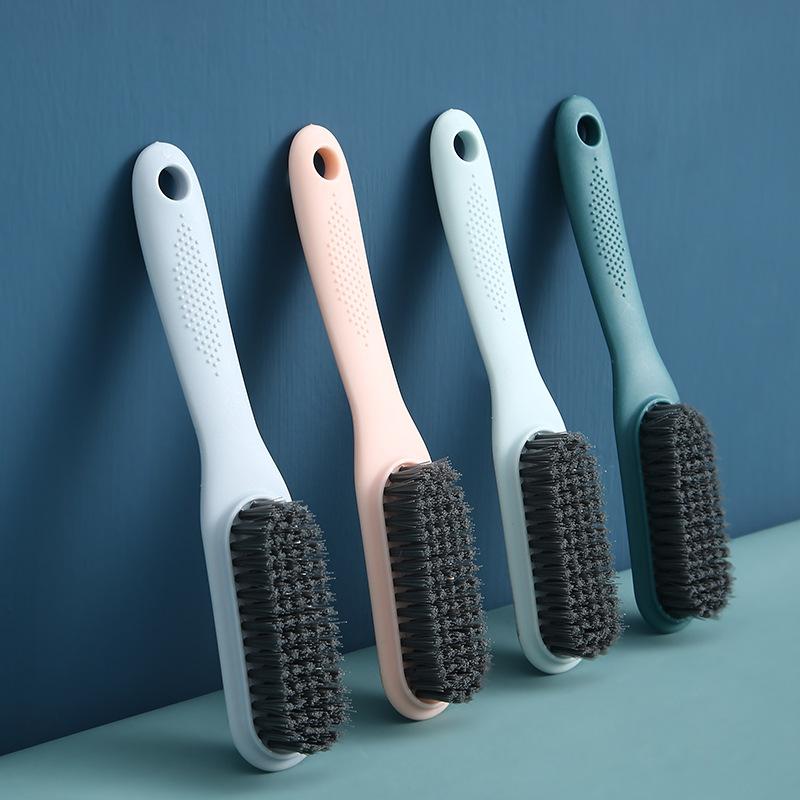 household shoe brush clothes cleaning brush soft brush does not hurt shoe brushing clothes cleaning shoe brush shoe brush long handle scrubbing brush full figure