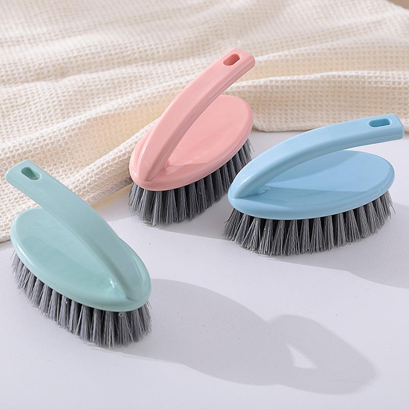 Nf Plastic Small Brush Clothes Cleaning Brush Shoes Cleaning Brush Household Soft Brush Household Household Plastic Shoe Brush Factory Wholesale full figure