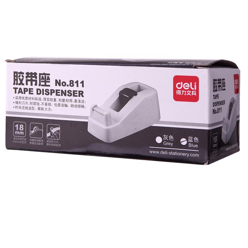 deli 811 tape base applicable width less than 18mm tape cutter adhesive tape holder small tape portable split Application Scenario