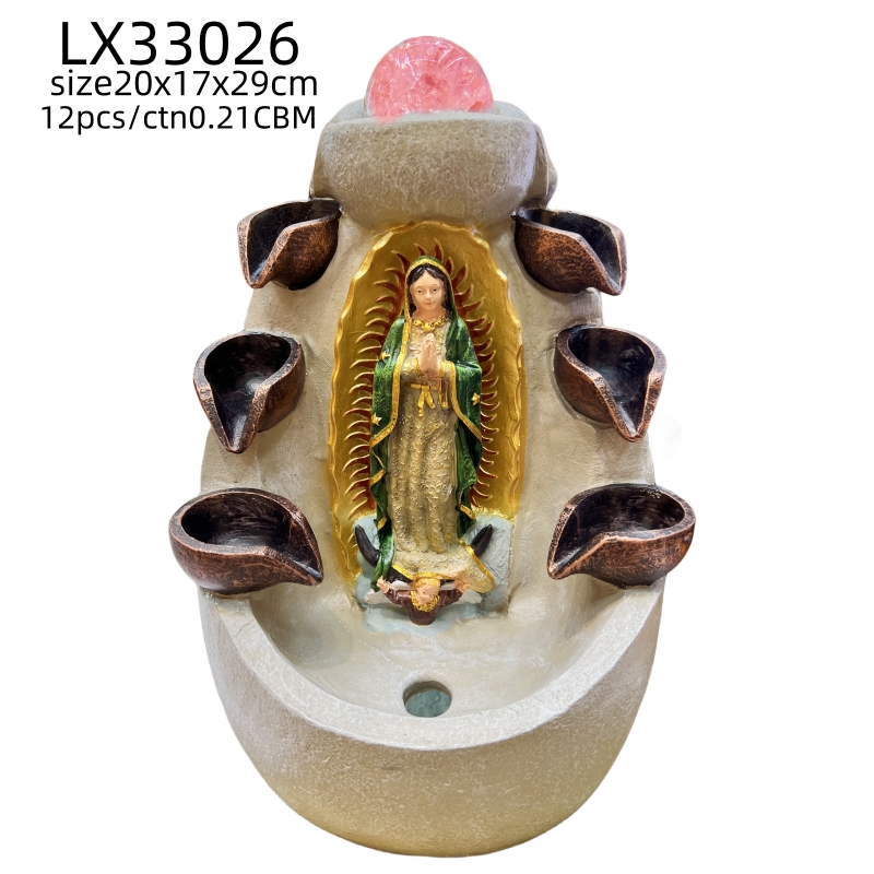 Lixing Water Flow ornaments, MexicAn-American festival gifts, feng shui curtain wall ornaments, Feng shui fountains, windmills, resin fountains, Feng shui supplies, landscape mountains, waters and flowing water