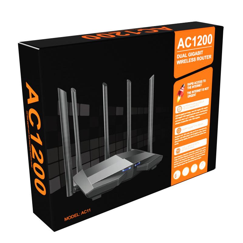 Tenda Tengda AC11 Wireless WiFi Gigabit Version Ac1200m English Version Wireless Router Router