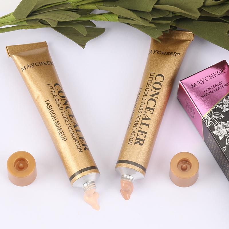 MAYCHEER Uv Perfect Suncream Concealer Liquid Foundation Spot Covering Acne Marks Scars Dark Circles Oil Control Moisturizer No Stuck Pink Makeup full figure