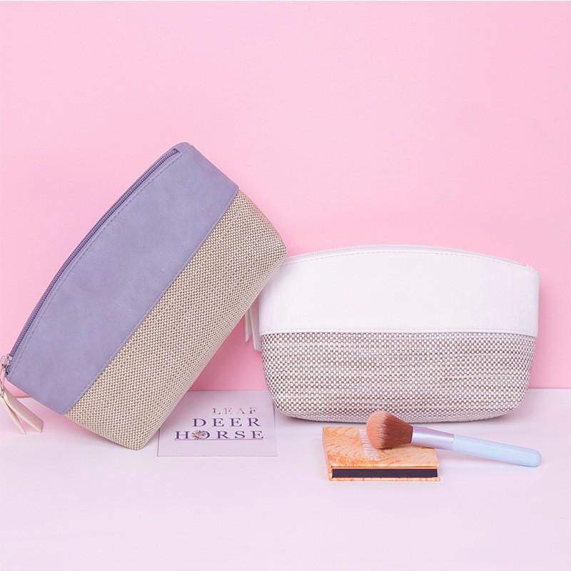 女士便携口红收纳包 大容量化妆包 出差旅行护肤化妆品收纳袋批