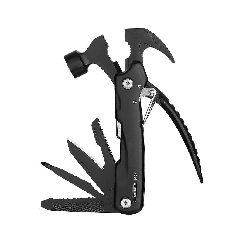nail hammer hammer integrated ground claw hammer multi-functional nail lifesaving pliers hammer multi-purpose outdoor camping wholesale explosion-proof hammer Item Picture