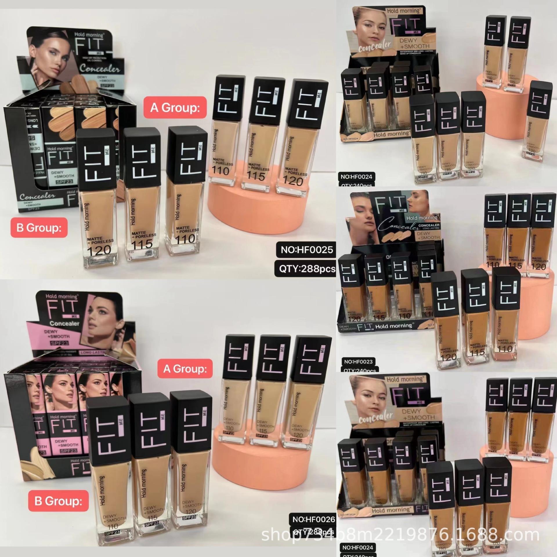 liquid foundation concealer lasting not makeup matte oil control foundation cream waterproof and sweat-proof liquid foundation