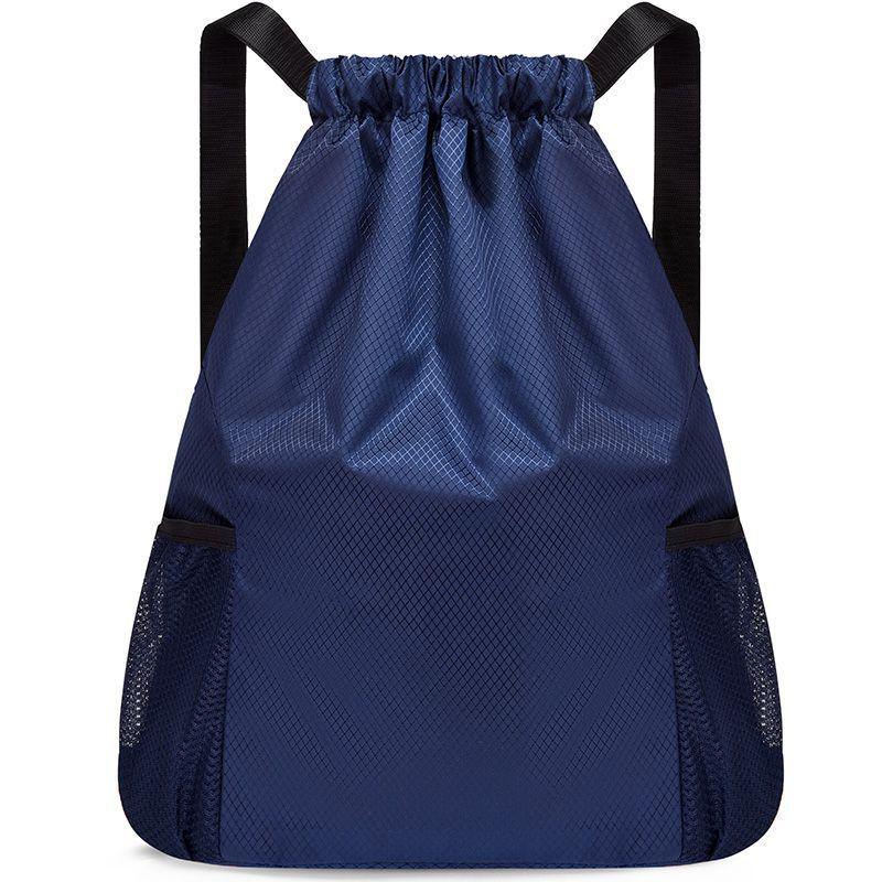 drawstring bag drawstring bag sports and leisure backpack oxford cloth large travel bag student football shoe bag basketball bag full figure