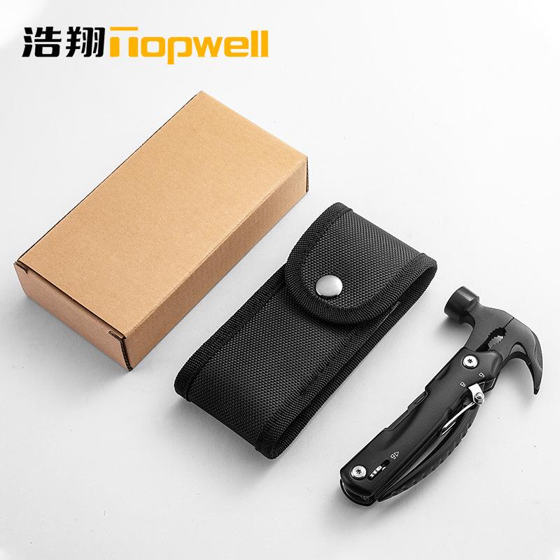 nail hammer multi-function tool clamp one-piece hammer outdoor camping convenient tool ground claw hammer outdoor multi-function knife Item Picture