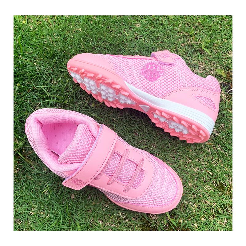 children's football shoes men's broken nails elementary school students training non-slip shoes boys broken nails girls sneaker factory direct sales Application Scenario