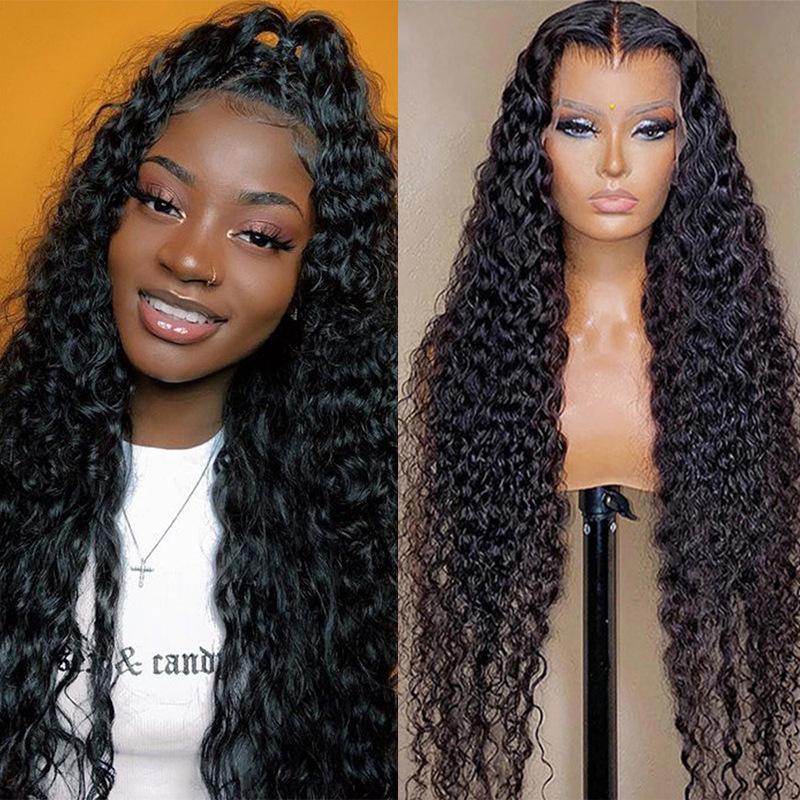 13*6*1 Front Lace Full Human Hair Wig Women Wig Curly Human Lace Wig