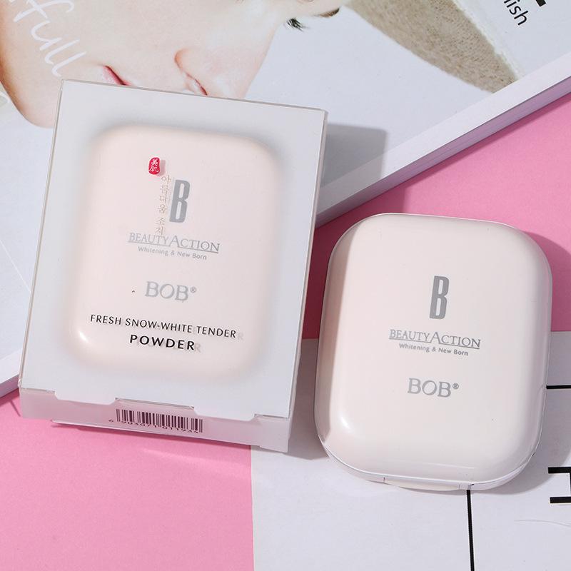 Makeup Bob Whitening Skin-Friendly Powder Concealer Oil Control Makeup Waterproof and Durable Student Cheap Wet and Dry Foundation Application Scenario