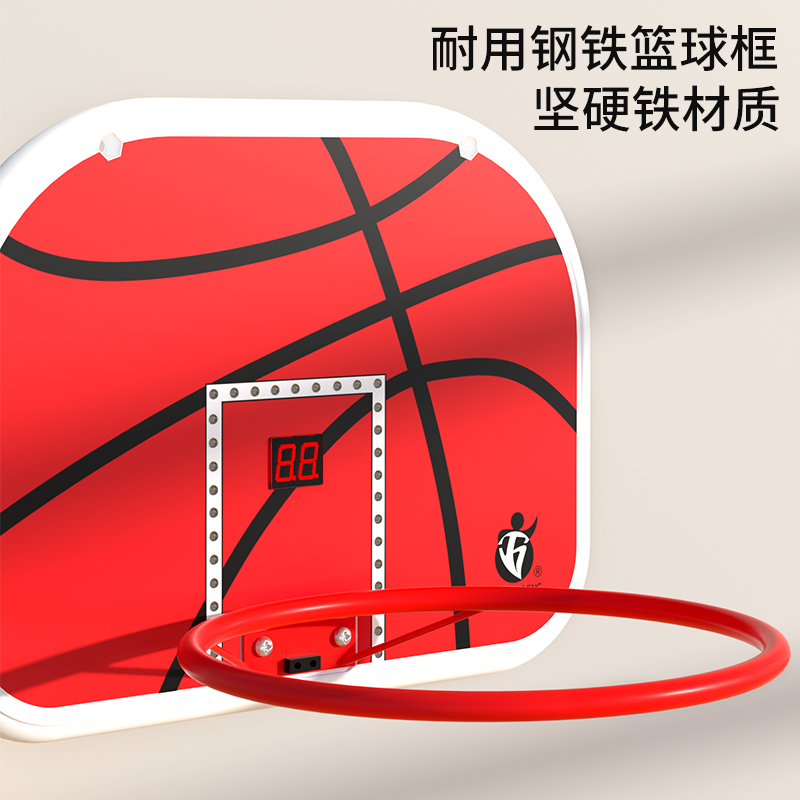 篮球架、球板、球框、球网实物图