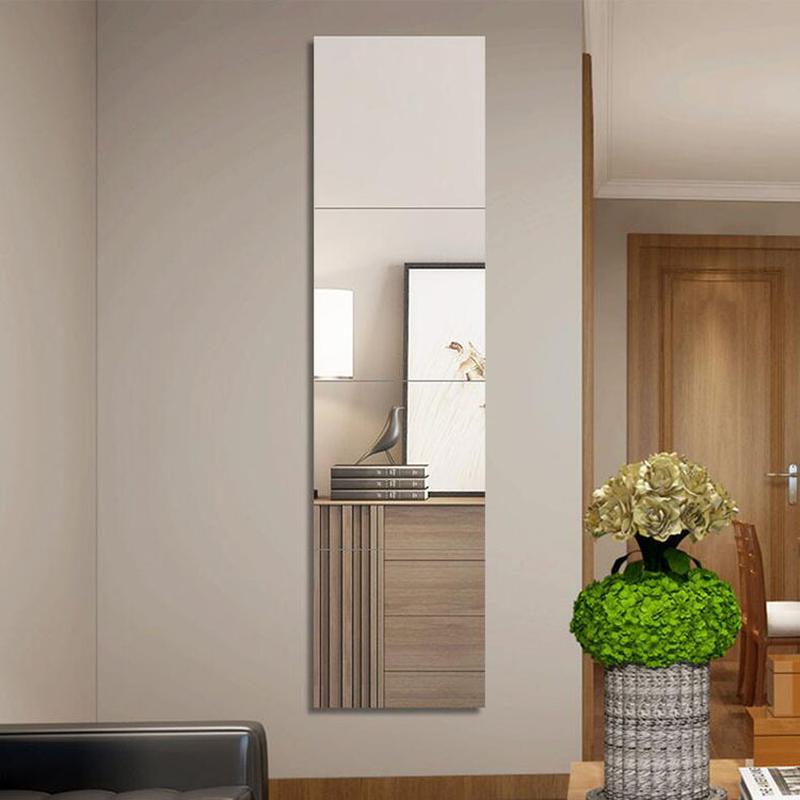factory direct sales acrylic wall stickers mirror makeup soft lens self-adhesive full-length mirror student dormitory paste mirror