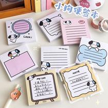 original note paper non-sticky wholesale tear-off note pad cartoon cute sticky note sticky notes convenient message post