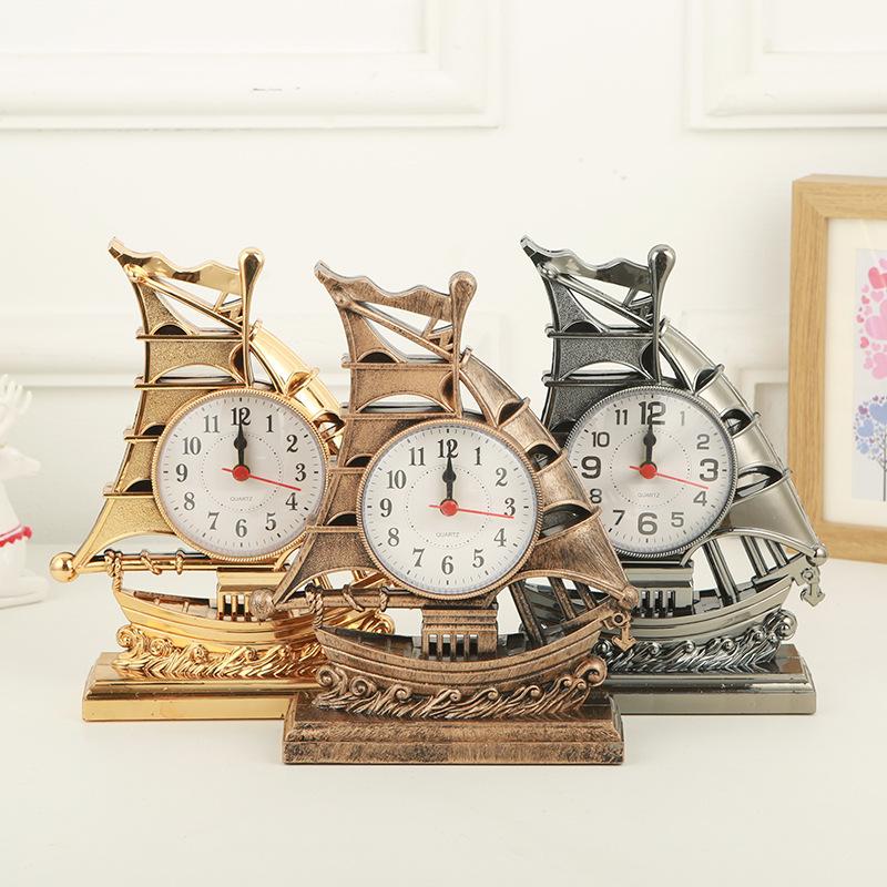my386 34 sailboat alarm clock alarm clock fashion personality and creativity alarm clock student antair nightstand home alarm clock