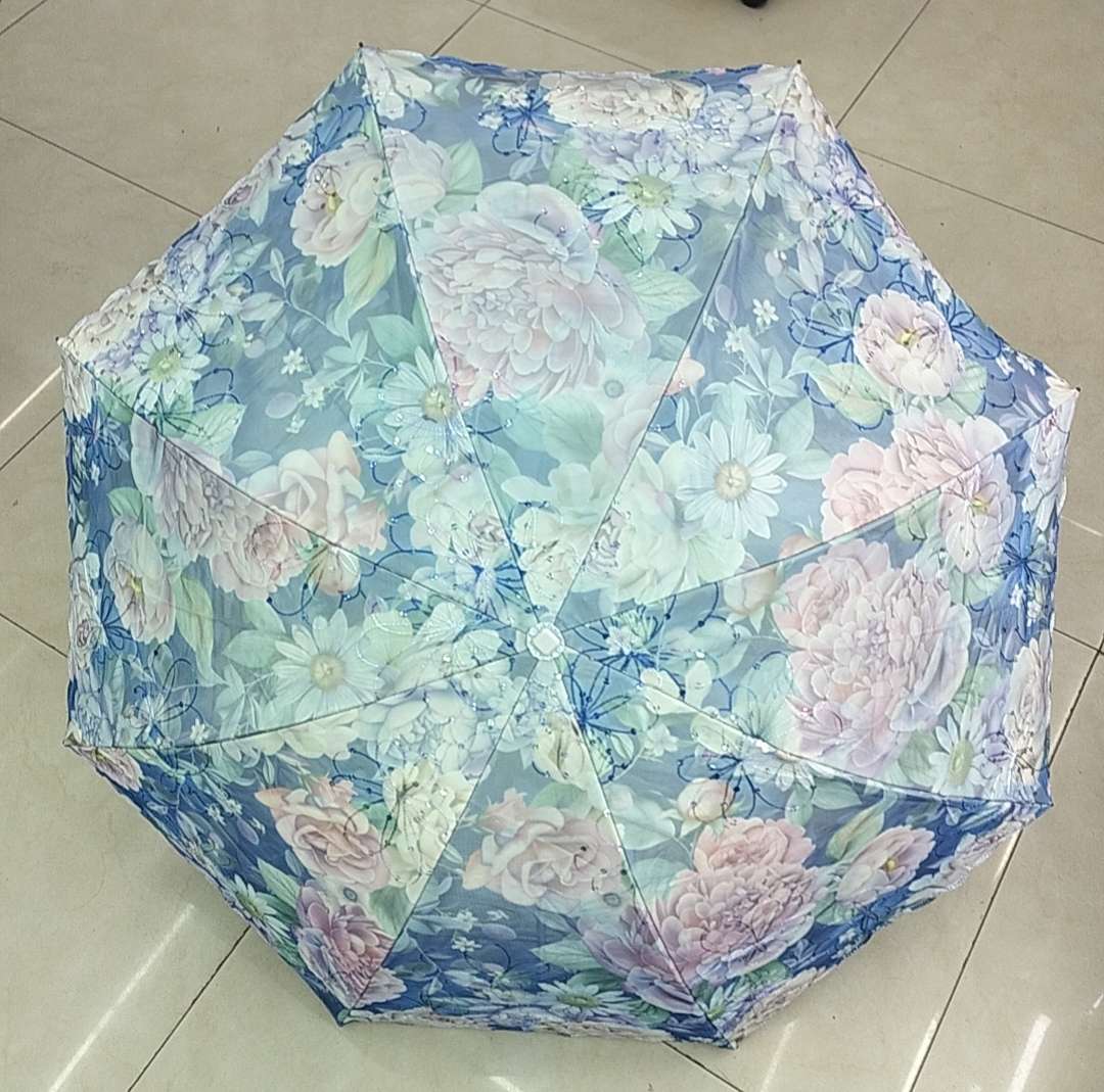 Double-layer embroidered umbrella, multi-functional sunshade and rainproof tool, windbreak, sunshade and protective umbrella, sun umbrella, umbrella integrated stall, annual review recommendation umbrella, sun umbrella detail image 8