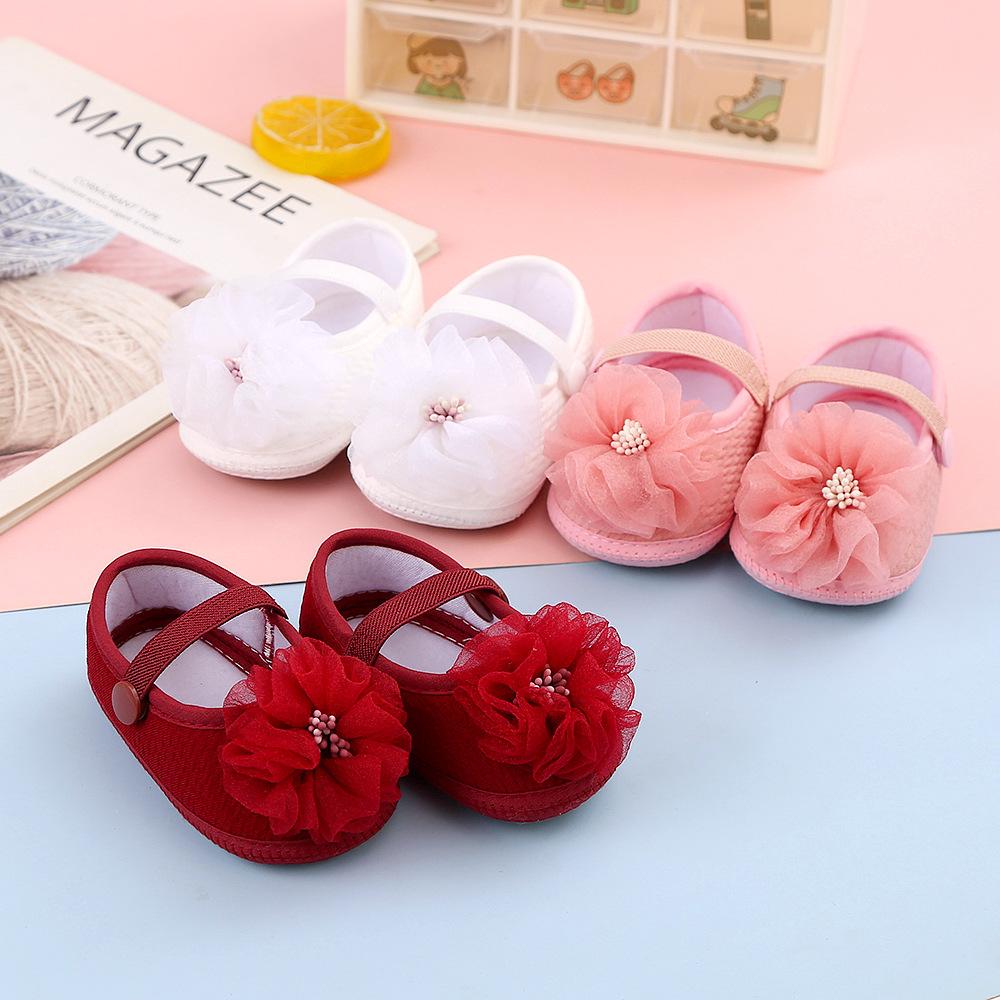 girls' shoes baby girl spring and autumn new baby step front shoes one years old baby girl strength baby shoes toddler soft bottom
