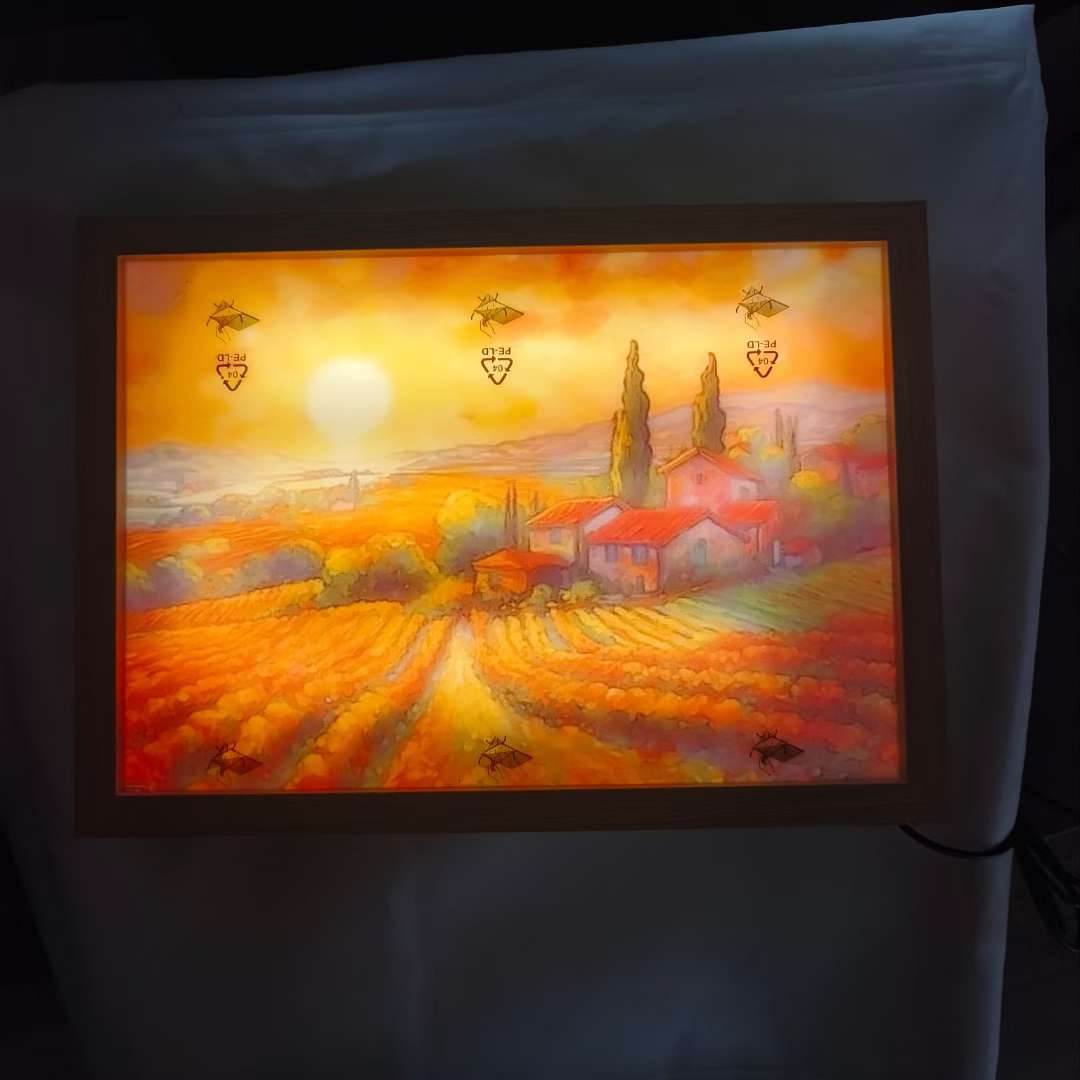 Light painting, luminous handicrafts, lighting fixtures, decorative lamps, creative gift cards, a few jiao cards, unique gift cards, exquisite collection, luminous detail image 4