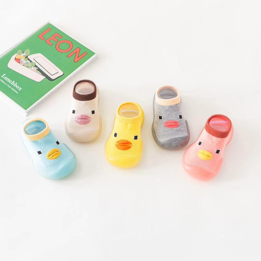 autumn and winter non-slip rubber sole toddler shoes snow children's shoes rubber shoes infant baby shoes and socks factory wholesale