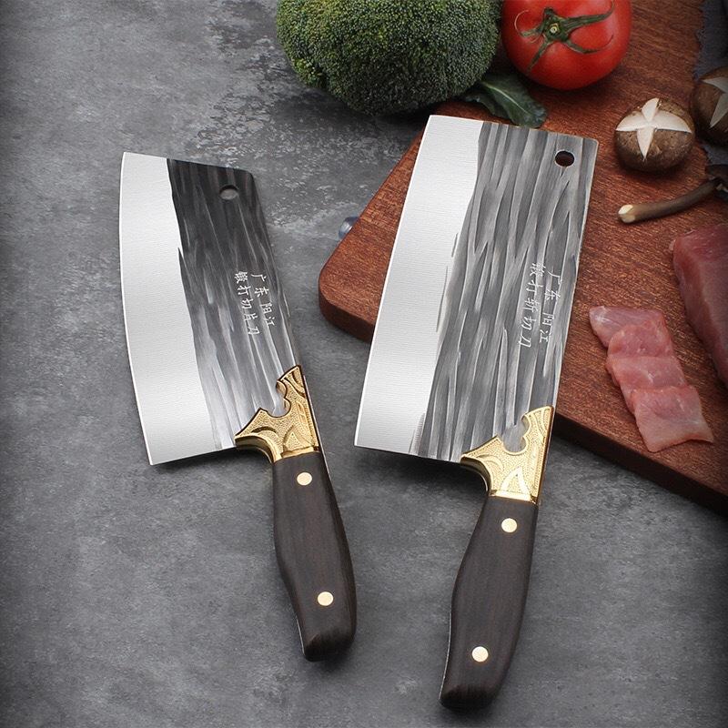 forged sharp stainless steel household kitchen knife cutting dual-purpose knife meat cutting vegetables new chinese handmade kitchen knife wholesale Application Scenario