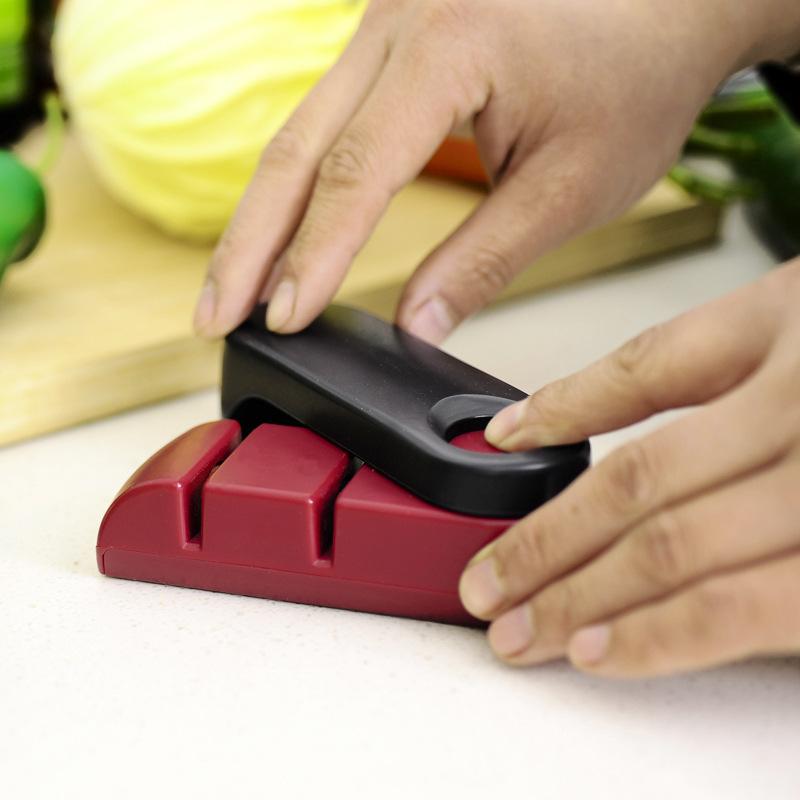 Kitchen Two-Section Kitchen Knife Sharpener Household Knife Sharpener Appliance Kitchen Knife Sharpening Sharpening Steel Knife Sharpener