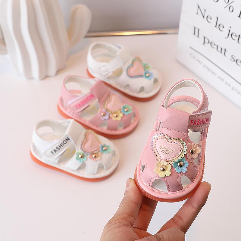 baby shoes summer new baby shoes sandals baby shoes girls princess sandals soft bottom toddler shoes