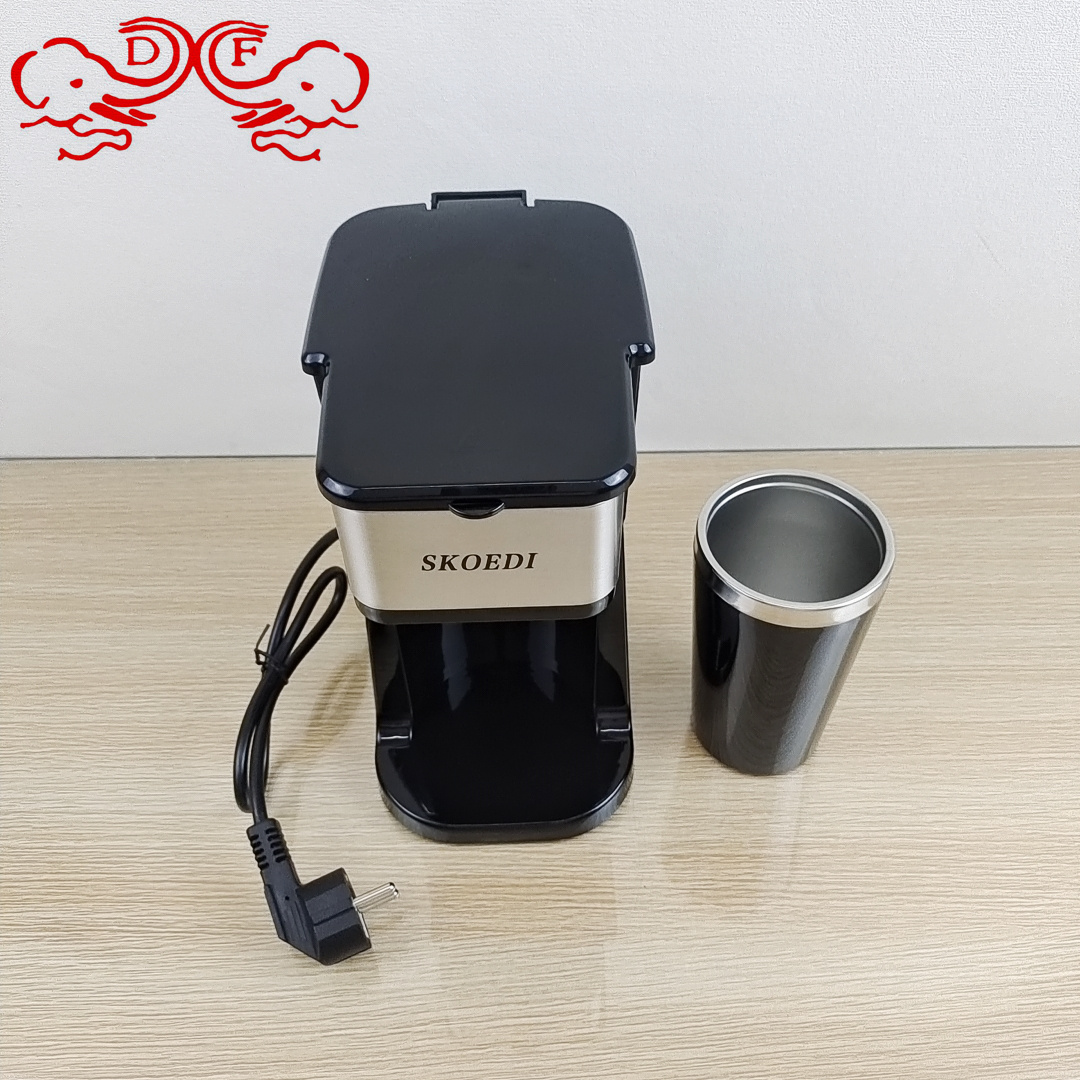 DF68200 Small coffee maker Home drip kitchen small home tea dual automatic American coffee maker DF TRADINGHOUSE Item Picture