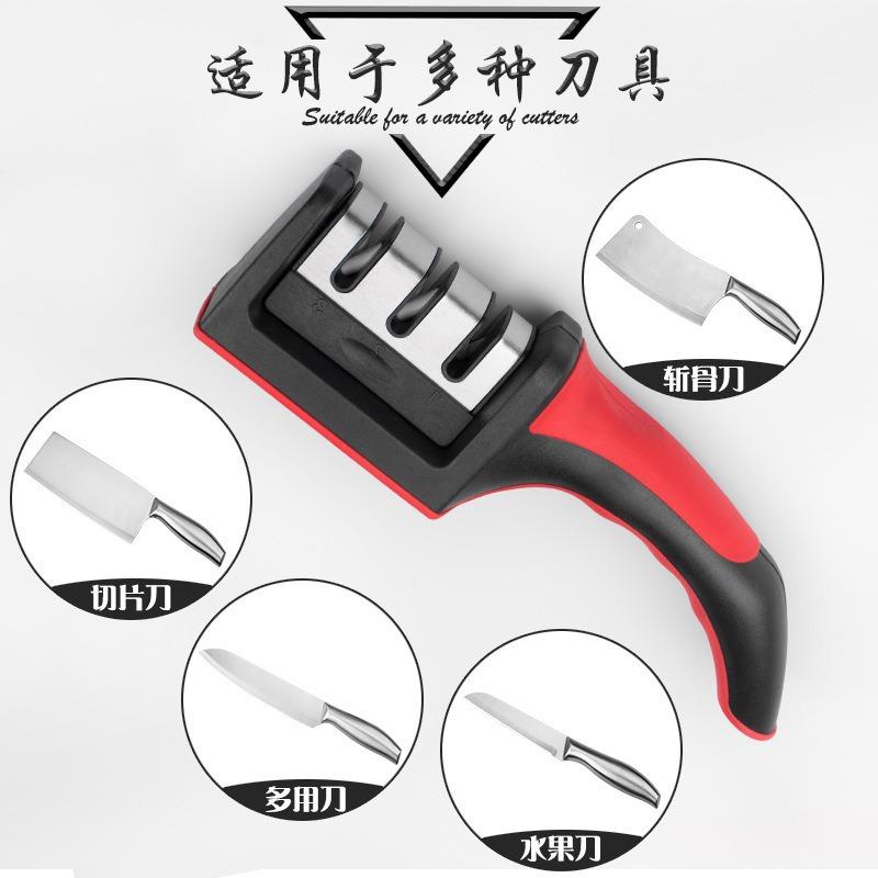 fabulous sharpening product household kitchen knife sharpening stone fast professional sharpening scissors natural stone fast sharpener stand cutting blade Application Scenario