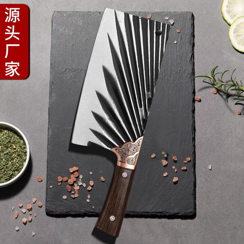 hand forging kitchen knife household knife kitchen knife meat cutting slicing knife chef bone cutting knife yangjiang cutting dual-purpose knife