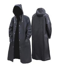 eva adult covered raincoat men's and women's coats fashion integrated foreign trade transparent thickened black and white poncho rain gear