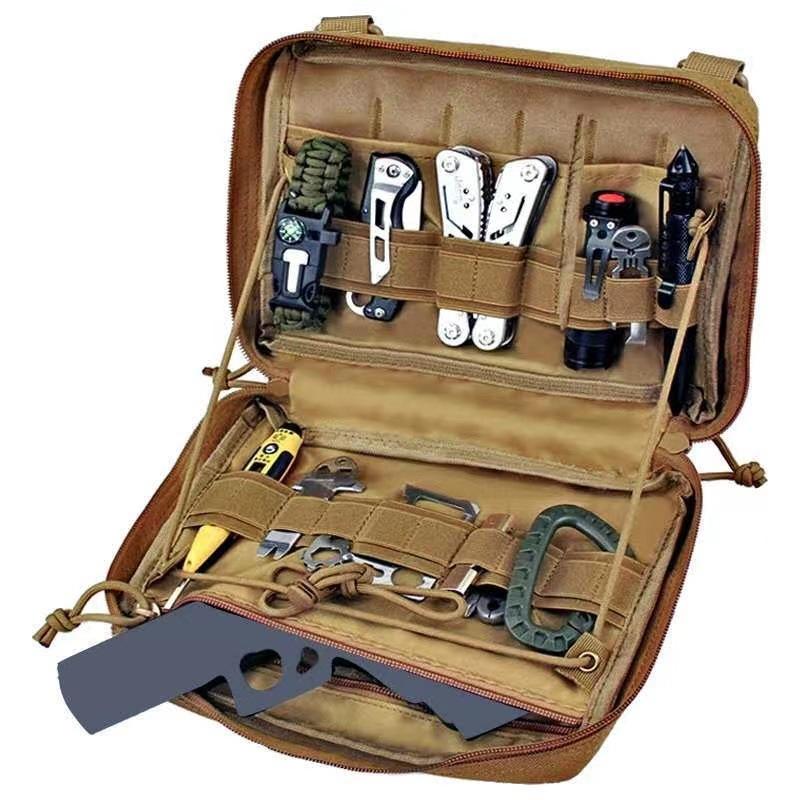 camouflage tactics waist bag multifunctional storage bag tactical first-aid kit outdoor portable survival package first aid first-aid kit
