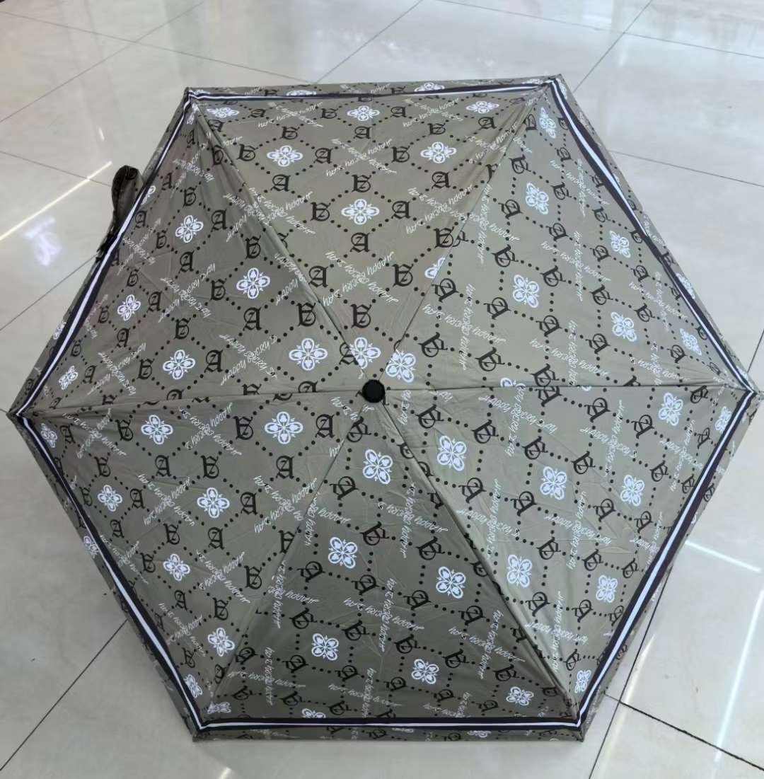 Umbrellas, thumb umbrellas, daily necessities, small household appliances, sunshades, sun umbrellas, rainproof tools, windproof, sunshade and rainproof three-fold umbrellas, stalls, annual inspection, practical and portable detail image 4