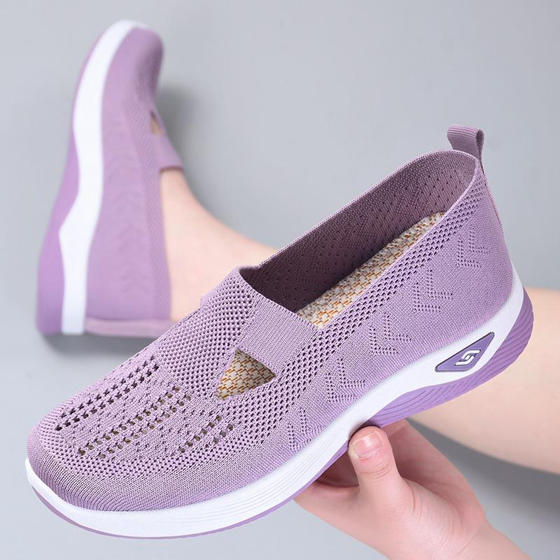 women's shoes summer new casual women's shoes soft bottom breathable stylish mom shoes old beijing cloth shoes factory delivery