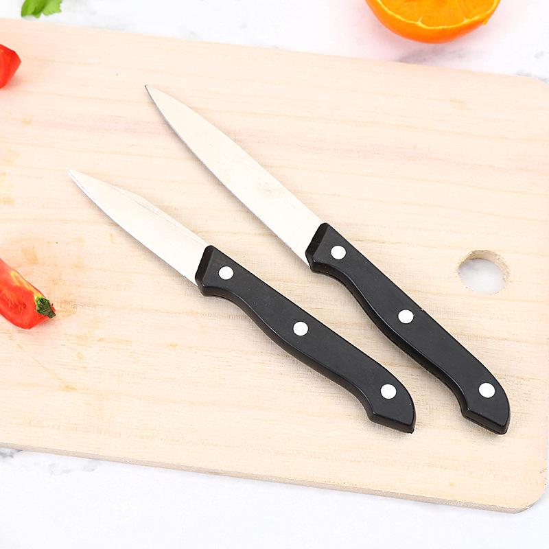 knife cutting board suit kitchen suit scissors kitchen knife fruit knife six-piece set household wooden chopping board factory direct sales Application Scenario