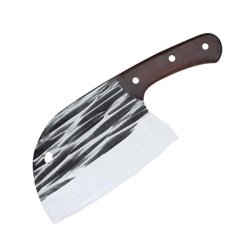 internet hot forging kitchen knife stainless steel forging fish head knife slicing knife handmade knife jianghu stall kitchen knife Item Picture