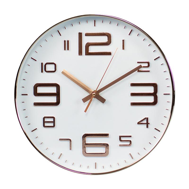 modern minimalist clock home clock art wall clock living room personality creative fashion nordic bedroom pocket watch mute Item Picture