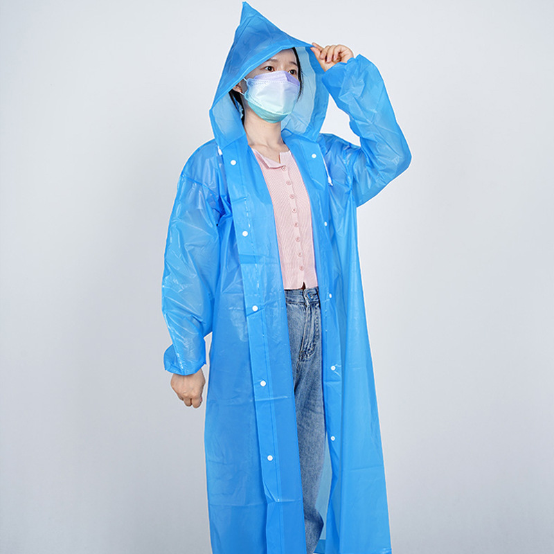 eva时尚雨衣批发 防水雨衣景区户外漂流骑行旅行便捷雨衣