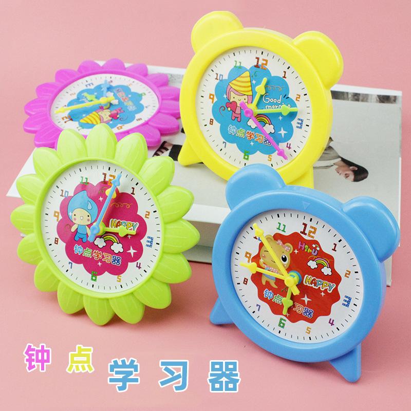 hour learning device baby cognition children's calendar clock toy time cognition baby opening season gift wholesale