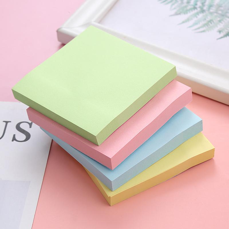 Office Stationery Sticky Notes Color Student Small Sticky Note Pad Tearable Creative Cute a Scrape of the Pen Index Note Paper Wholesale