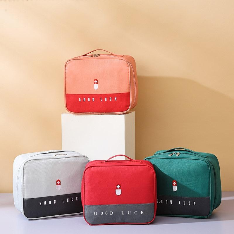 Household Medical First Aid Kits Multi-Functional Travel Medical Kits rge Capacity Portable Medicine Buggy Bag Children's Health Bag