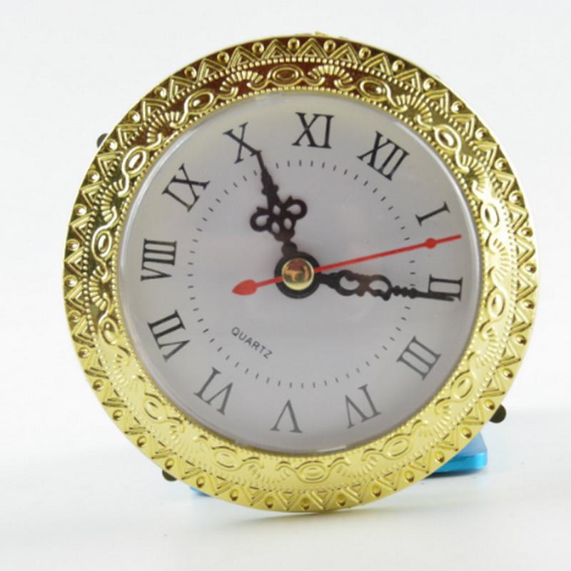 Factory Wholesale 94mm Antique Frame Embedded Clock Head Hours Resin Photo Frame Crafts Hour Movement Accessories Item Picture