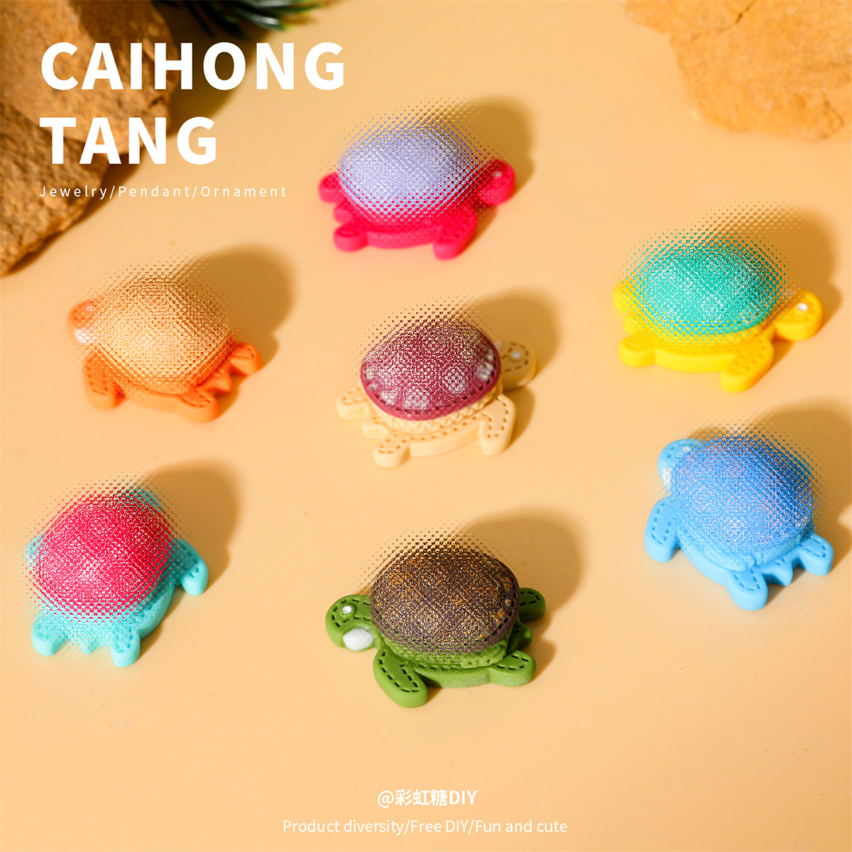 饰品/珍珠/饰品配件/合金吊坠配件/树脂配件白底实物图
