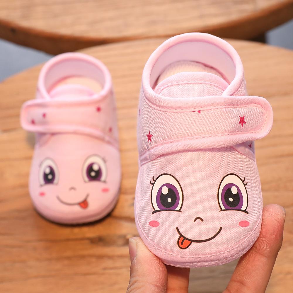 spring and autumn men and women baby indoor soft bottom shoes non-slip toddler shoes for baby baby shoes beef tendon bottom baby floor shoes