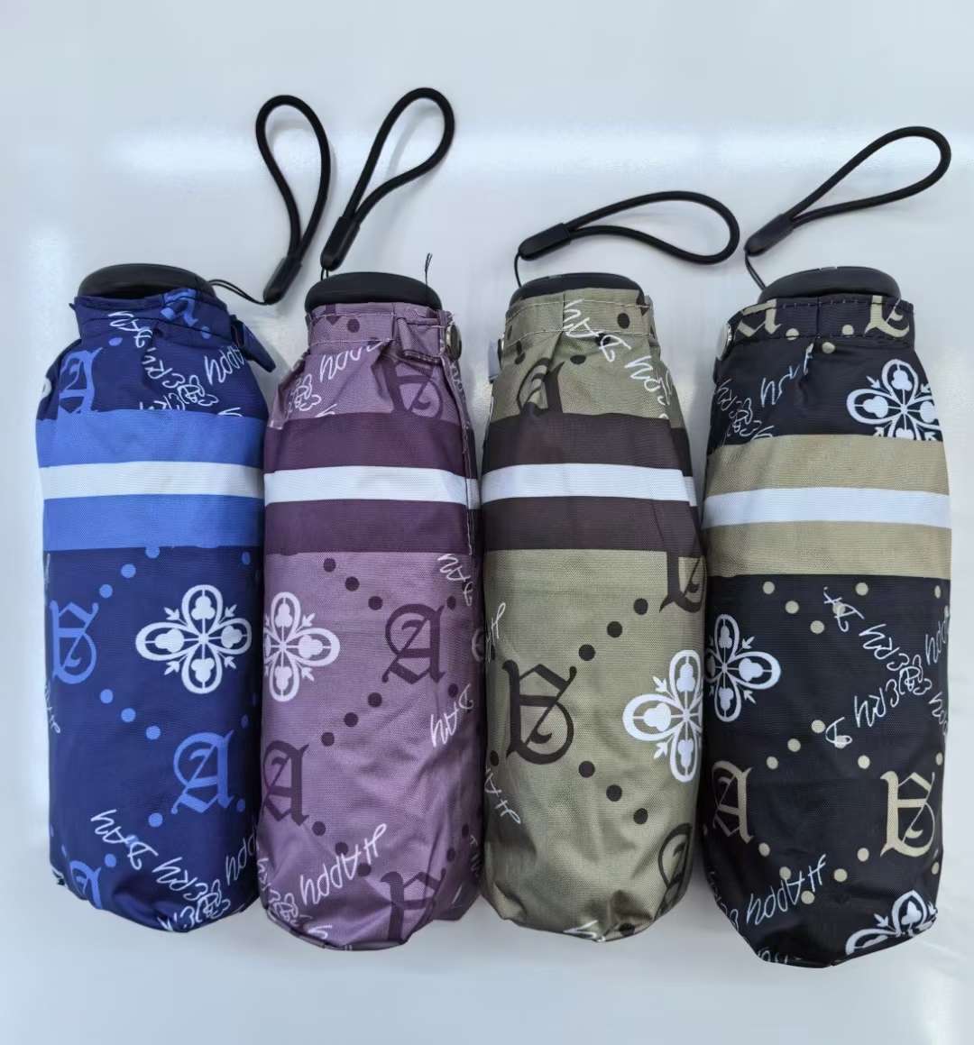 Umbrellas, thumb umbrellas, daily necessities, small household appliances, sunshades, sun umbrellas, rainproof tools, windproof, sunshade and rainproof three-fold umbrellas, stalls, annual inspection, practical and portable detail image 6