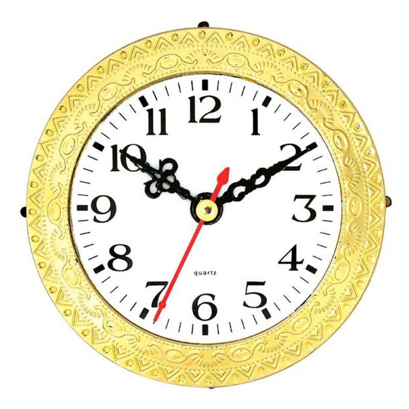Factory Wholesale 94mm Antique Frame Embedded Clock Head Hours Resin Photo Frame Crafts Hour Movement Accessories details Picture