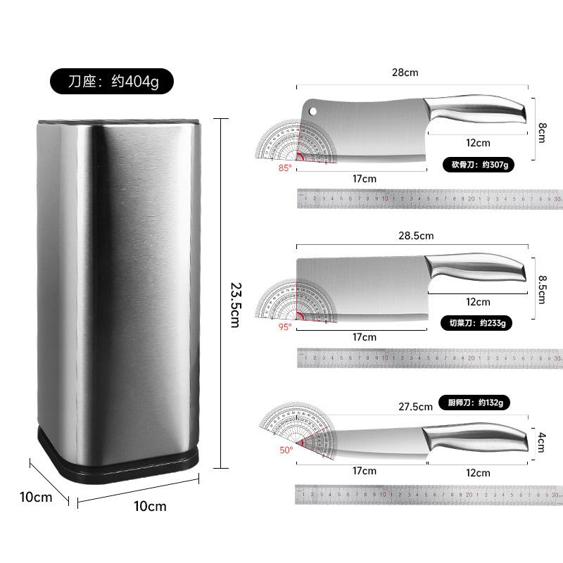 household all-steel kitchen knife dedicated for chefs sharp chopper knife kitchen slicing knife stainless steel vegetable knife knife Application Scenario