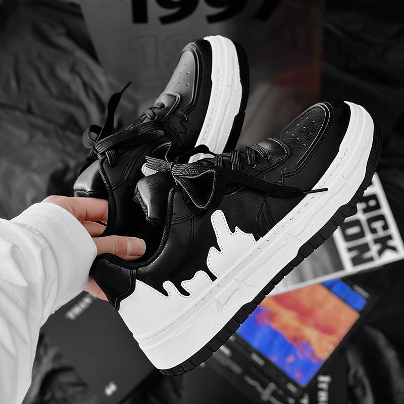 new niche design hong kong style mori bread shoes casual new national fashion brand daddy shoes skate shoes live