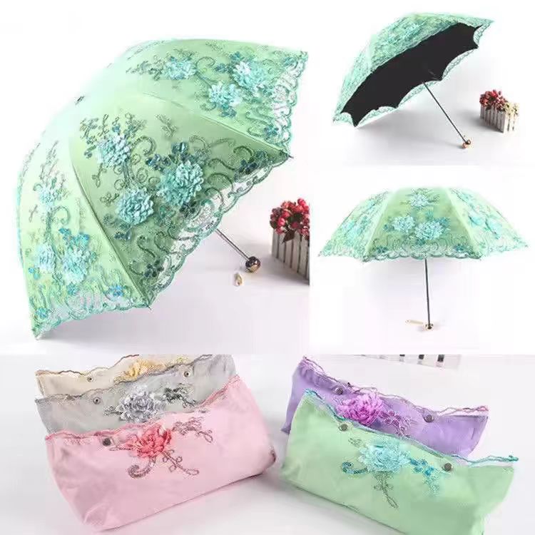 雨伞遮阳伞太阳伞雨伞一体 拇指伞轻便便携 防雨挡风日用百货 小家电摊位年审必备工具详情图2