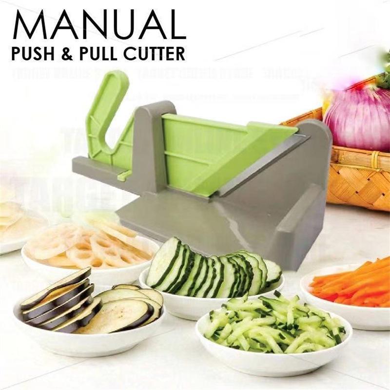 Household Convenient Stainless Steel Safety Kitchen Knife Multifunctional Cutter Grater Fruit Slice Vegetable Slicer