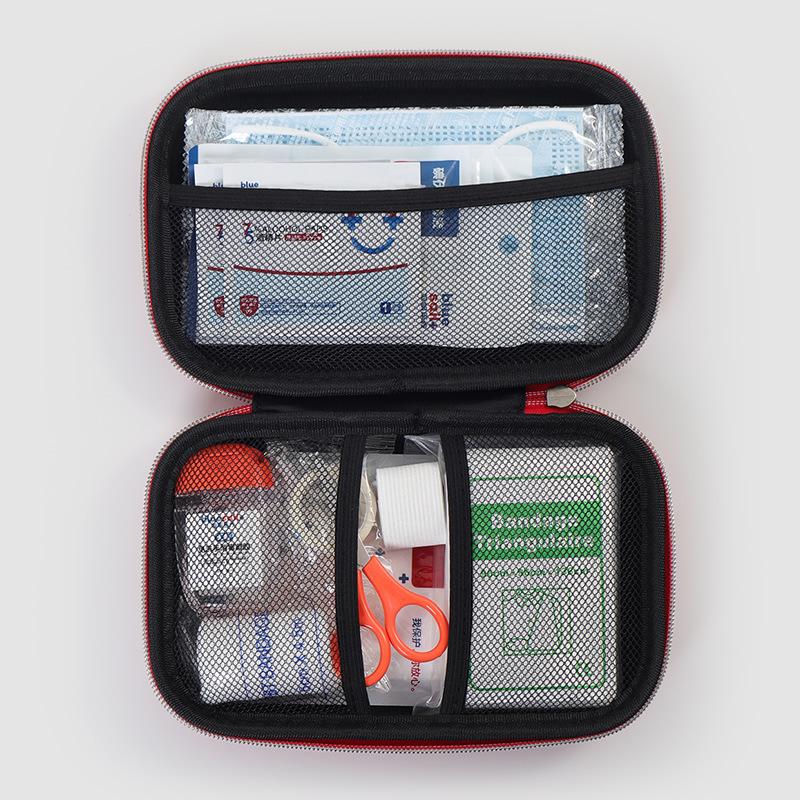 outdoor eva first aid kit cross-border car portable emergency bag home medicine storage bag medical box epidemic prevention bag Application Scenario